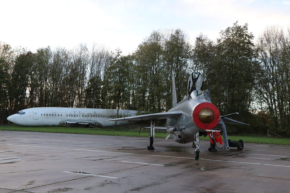 Ready for the Cold War jet twilight run at RAF Bruntingthorpe
 #rafbruntingthorpe #jetrun