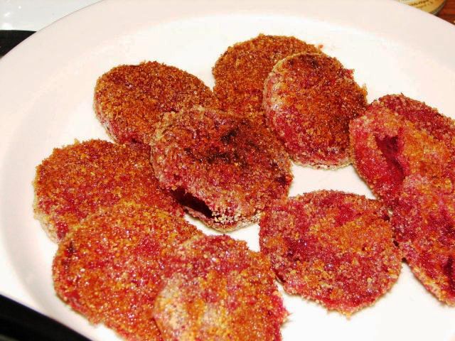 Punajuuripihvit (Beetroot steaks)