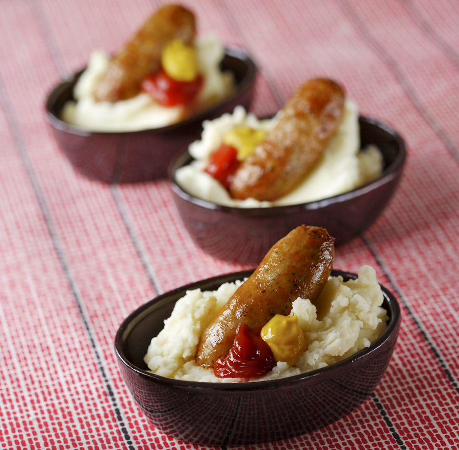 Mini bangers and mash party food recipe.jpg.