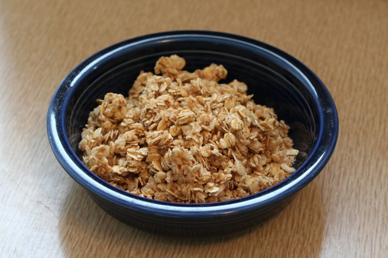 Homemade granola