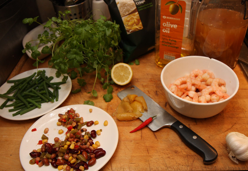 Bill Granger&#39;s Lobster with Preserved Lemon ingredients.jpg.