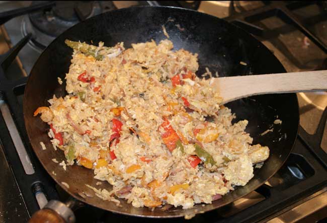 Egg fried rice