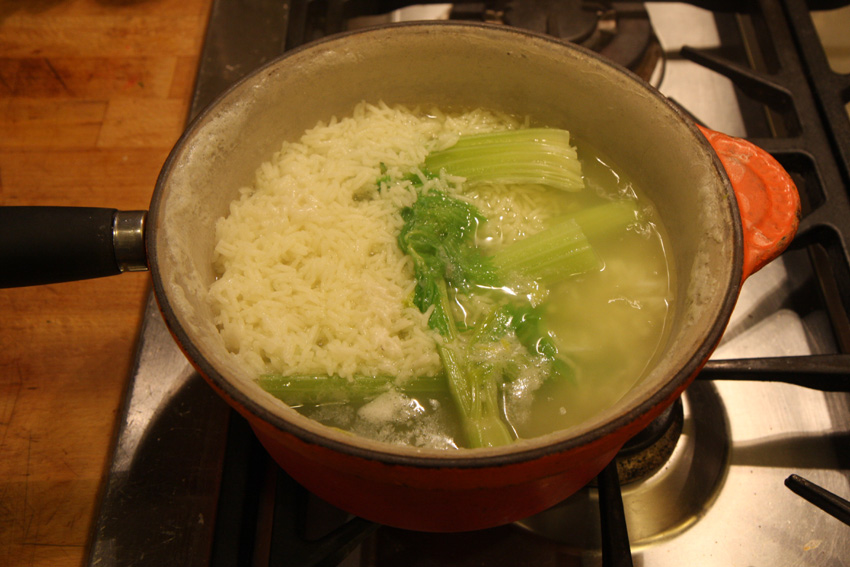 Celery rice, boiled.jpg. Celery rice, boiled.jpg.