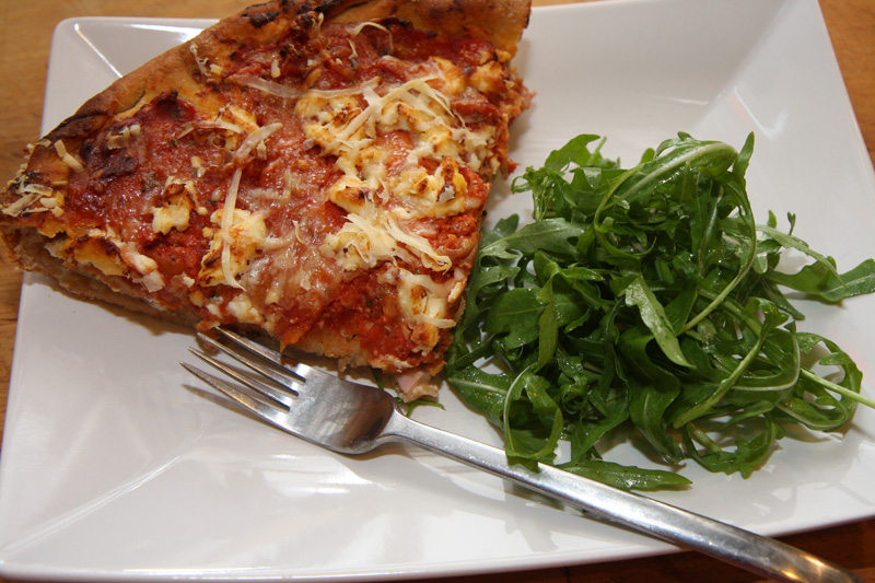 Creating Ploughmans' deep pan pizza.jpg. Creating Ploughmans' deep pan pizza.jpg.