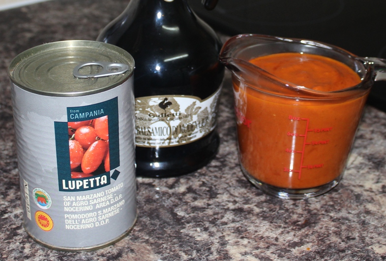 Spicy tomato sauce for pizzas (TM)