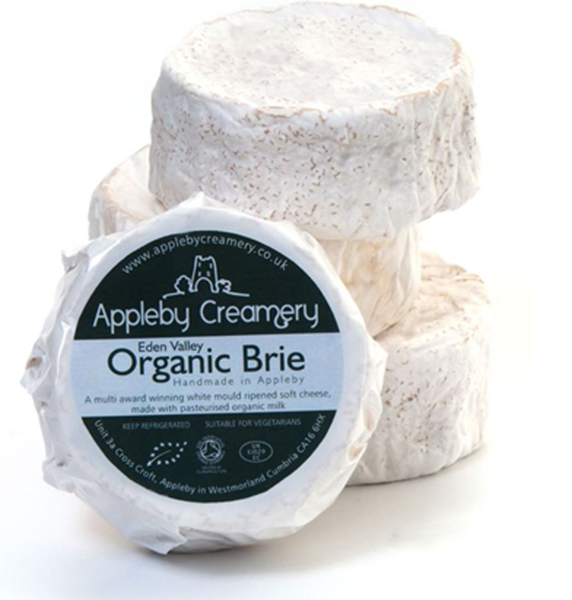 Eden Valley Organic Brie cheese.jpg. Eden Valley Organic Brie cheese.jpg.