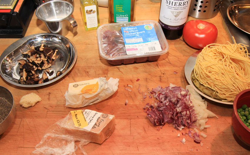 Chicken liver vermicelli ingredients.jpg.