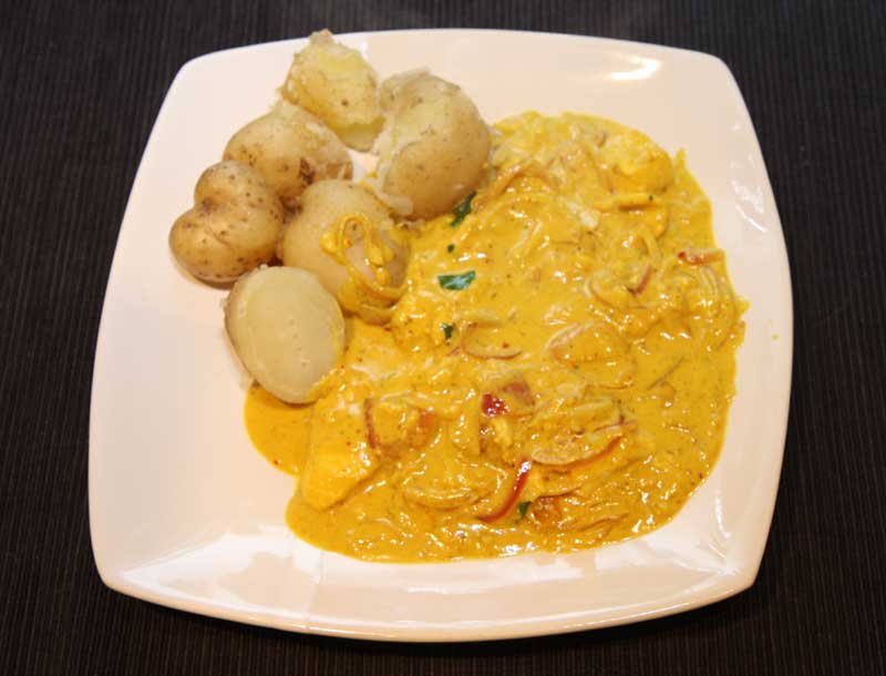 Spicy fish cooked in yogurt recipe Indian recipes from The cook's Wiki