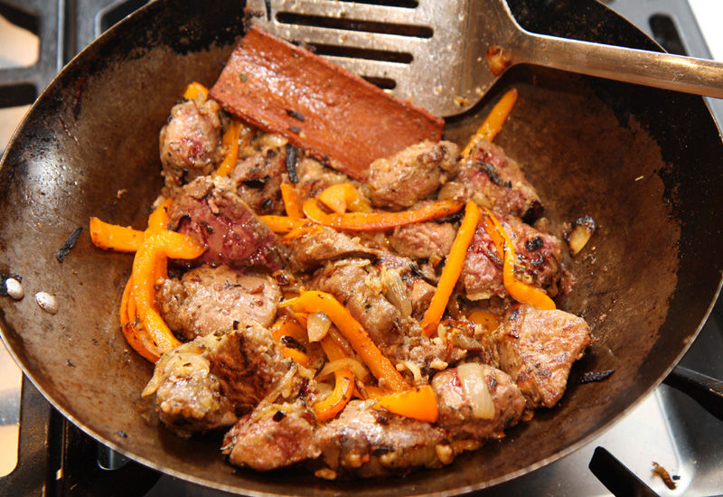 Liver in sherry vinegar (Lebanese style).jpg.