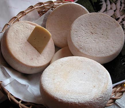 Caciotta della Lunigiana cheese.jpg.