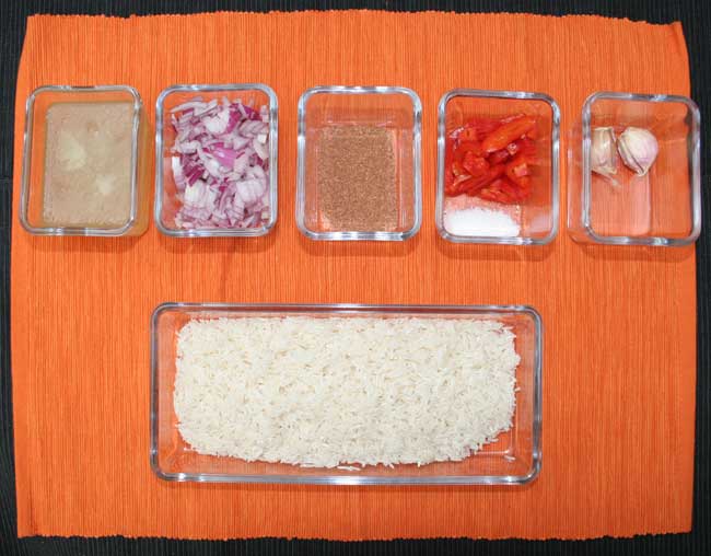 Yellow rice (Mexican) ingredients.jpg. Yellow rice (Mexican) ingredients.jpg.