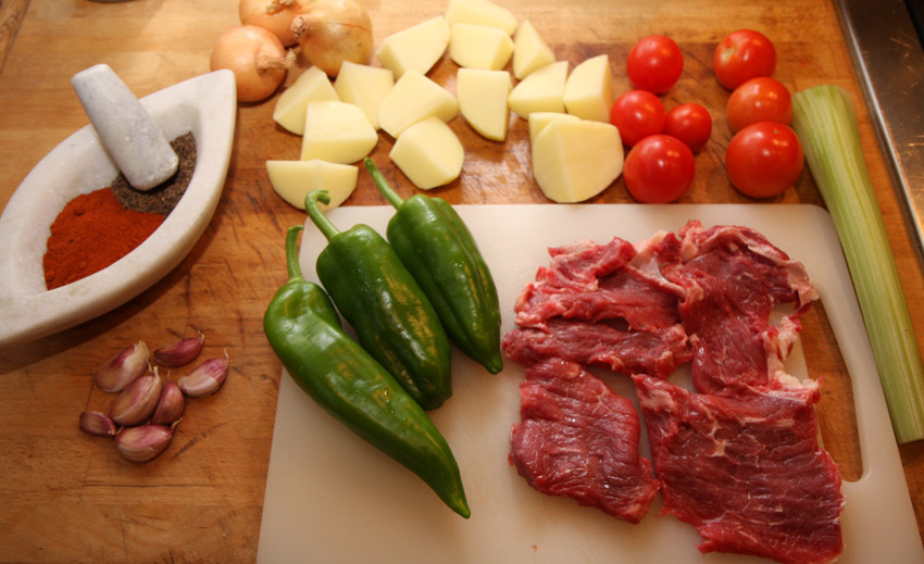 Serpenyos rostelyos ingredients.jpg. Serpenyos rostelyos ingredients.jpg.