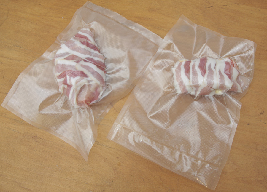 Chicken wrapped in bacon and vacuum sealed.jpg.