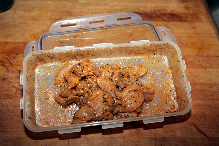 Spicy chicken marinading.jpg. Spicy chicken marinading.jpg.