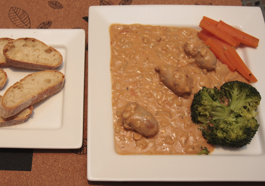 Easy sausage and bean cassoulet recipe.jpg.