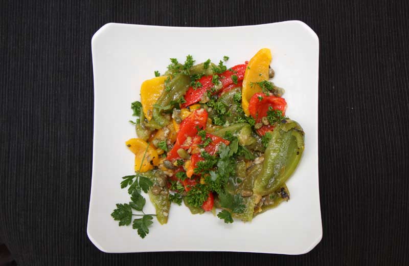 Roast pepper salad with capers and preserved lemons recipe.jpg. Roast pepper salad with capers and preserved lemons recipe.jpg.