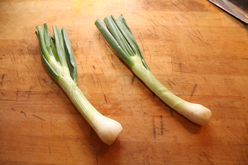 Spring onions - making crispy duck pancakes sequence.jpg.