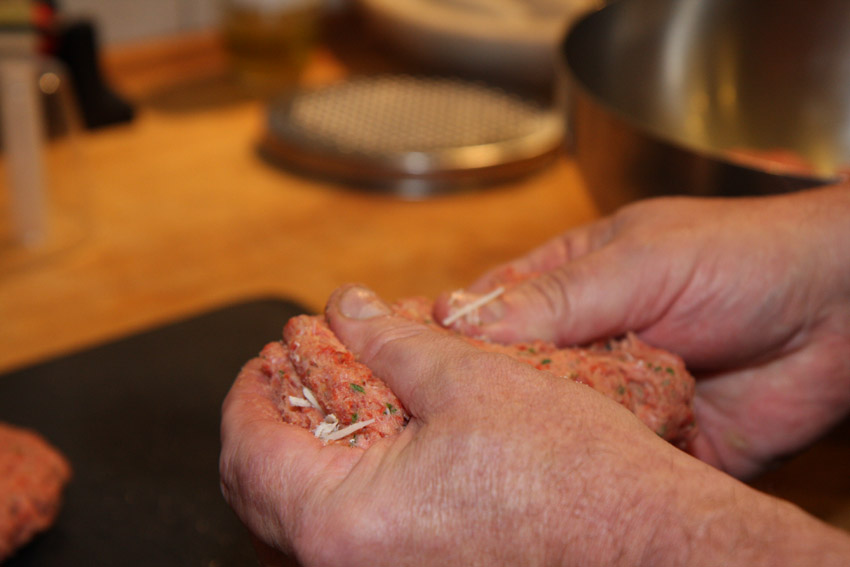 Mouilding the pattie, stage three.jpg.