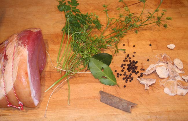 Marmalade glazed jerk gammon boiling ingredients.jpg.