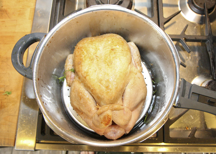 Whole chicken in pressure cooker.jpg. 9645 Whole chicken pressure