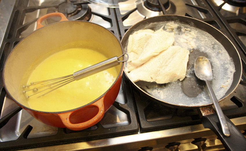 Simple fish pie sauce.jpg. Simple fish pie sauce.jpg.
