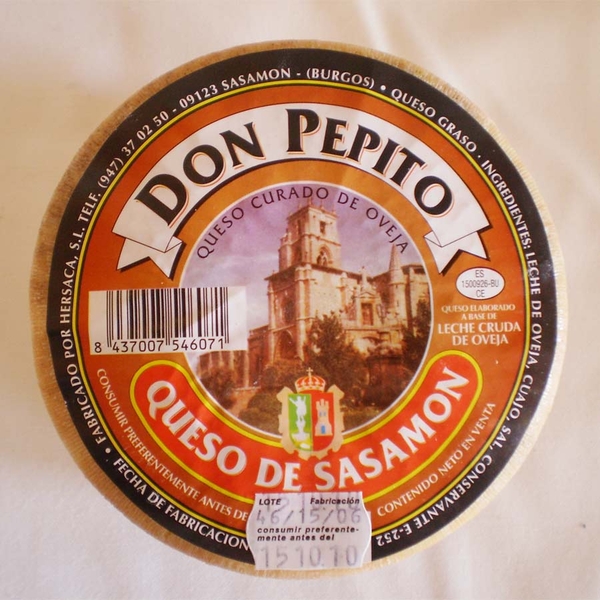 Don Pepito de Sasamon cheese.jpg. Don Pepito de Sasamon cheese.jpg.