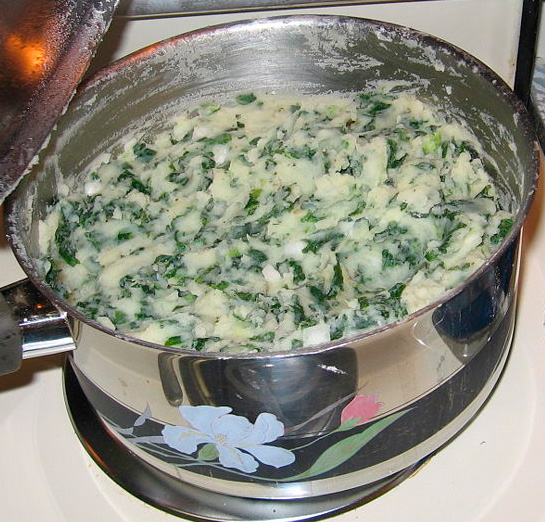 Colcannon, Irish recipe