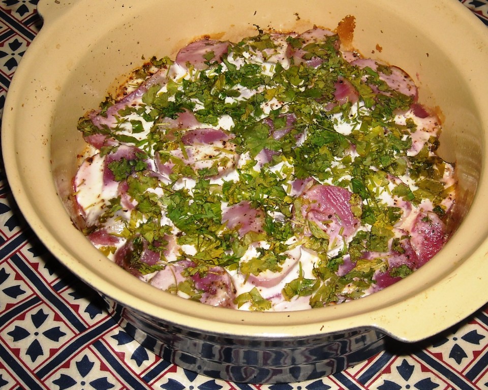 Jajka Zapiekane z Jarzyną (Baked eggs with vegetables)