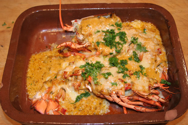 Lobster thermidor