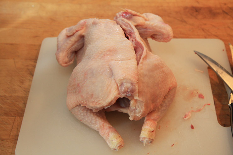 Chicken cut along the right of the backbone.jpg.