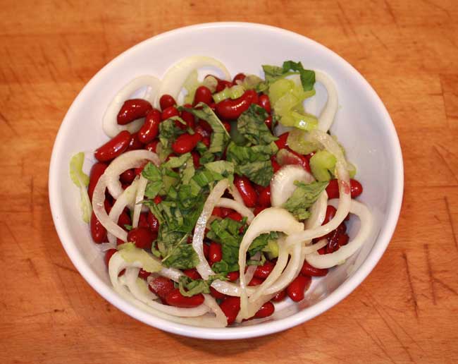 Kidney bean salad