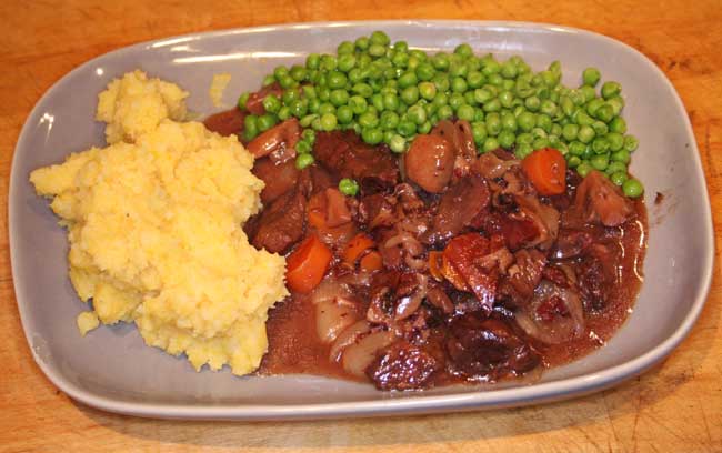 Beef bourguignon recipe