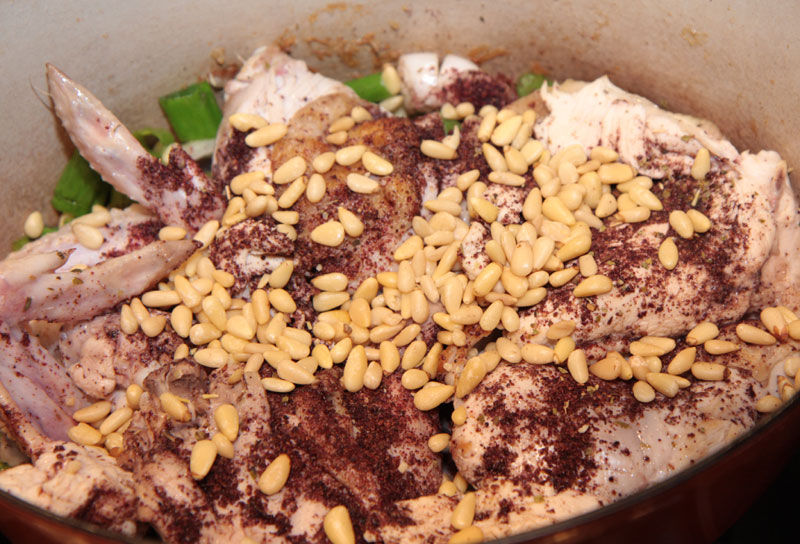 Sumac baked chicken with pine-nuts recipe.jpg.