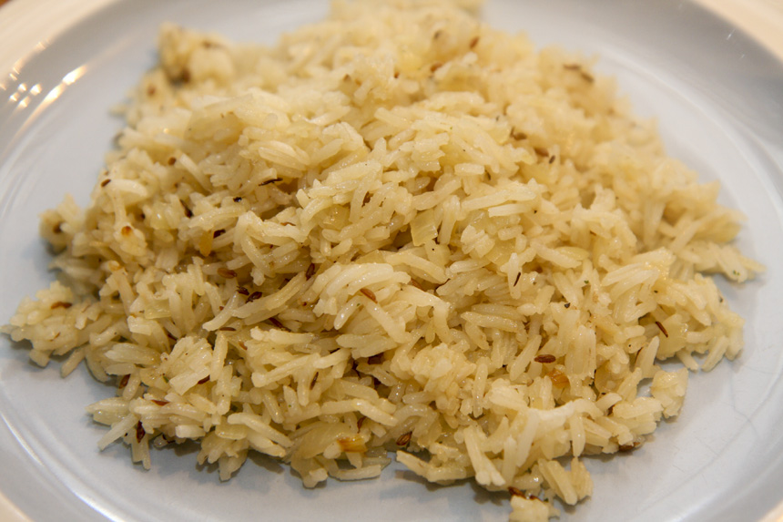 Cumin rice (V)