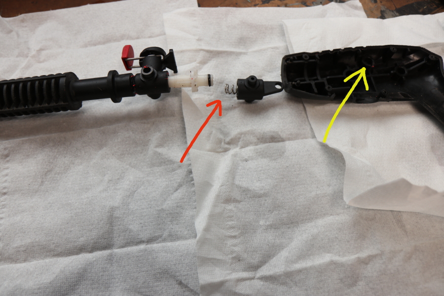 Bosch Pressure Washer handle repair Karcher.jpg. Bosch Pressure Washer handle repair Karcher.jpg.