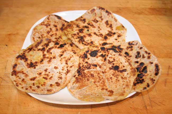 Stuffed parathas.jpg. Stuffed parathas.jpg.