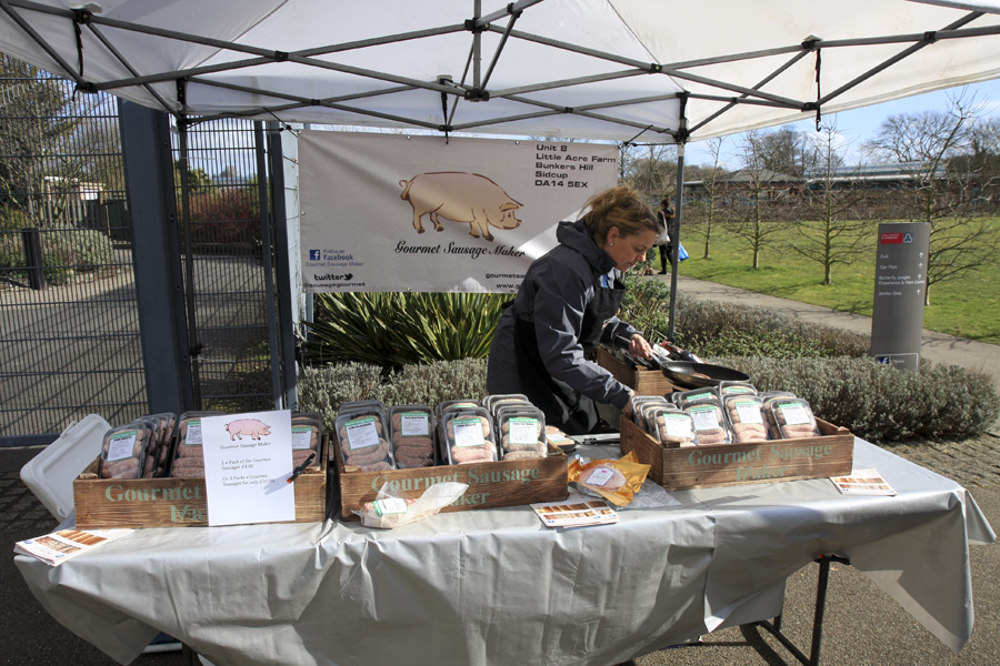 Gourmet sausage maker - Hall Place Farmers&#39; market.jpg.