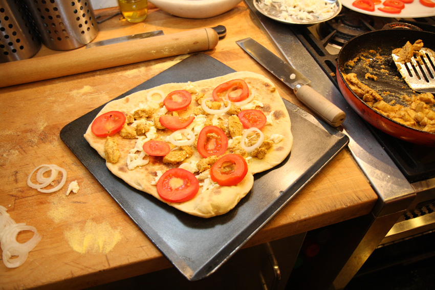 Tandoori chicken pizza ready to bake.jpg.