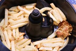 Cooked to perfection - don't waste the lovely garlic cloves!