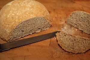 No kneading whole grain bread recipe