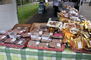 Stall at Hall Place Farmer's Market
