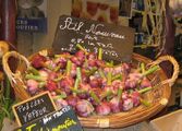 New season's garlic from Avignon's indoor market