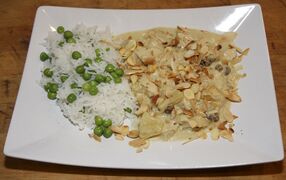 Fruity fish curry (easy)