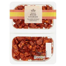 Morrisons's Diced Chorizo buy here