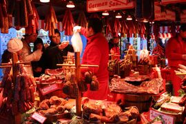 Spicy sausage and bean stew