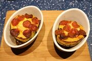 Baked and ready to serve