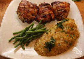 Harissa Chicken and Butternut Squash