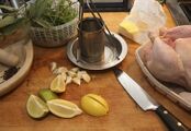Can-can chicken, the ingredients