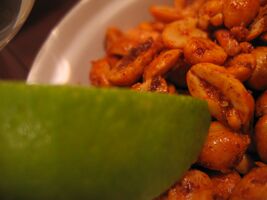 Mexican chilli peanuts
