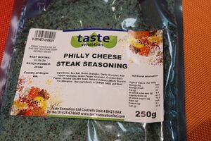 Philly cheesesteak seasoning details